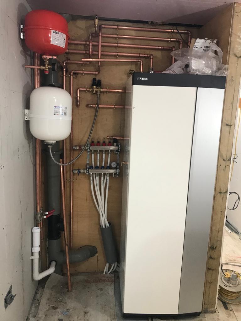 NIBE ground source heat pump indoor unit